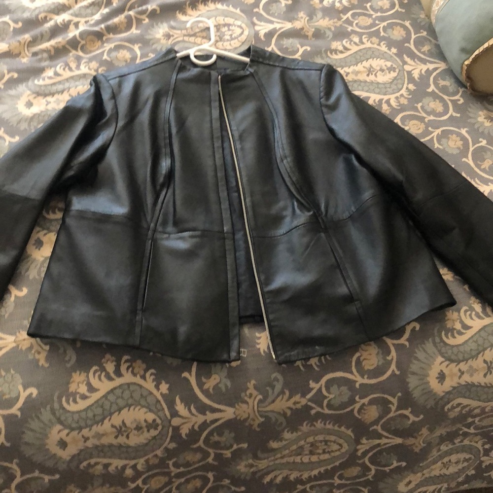 Leather jacket
